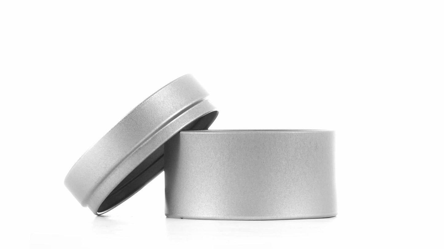 Medium round metal box Ø8x6