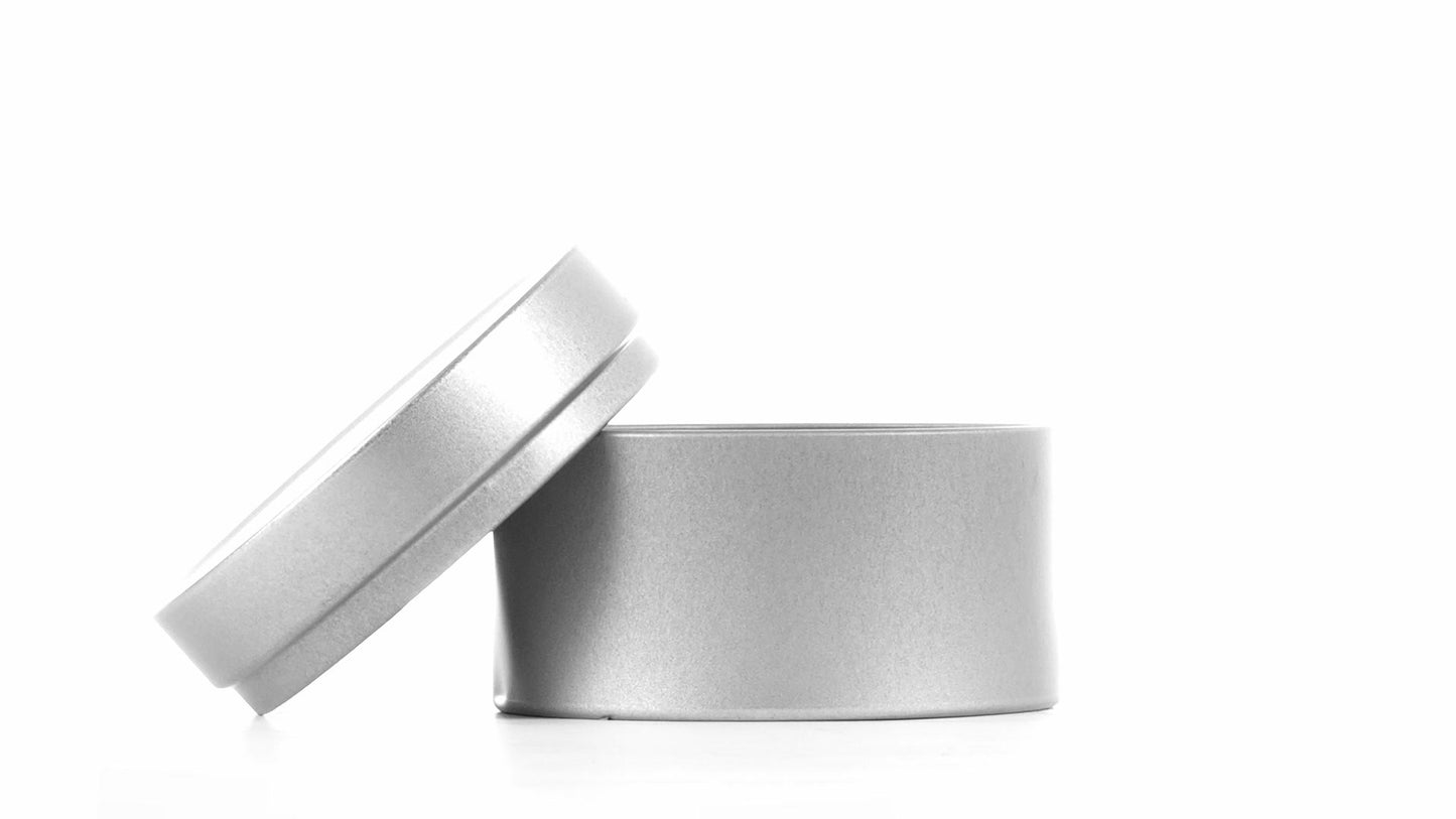 Medium round metal box Ø8x6