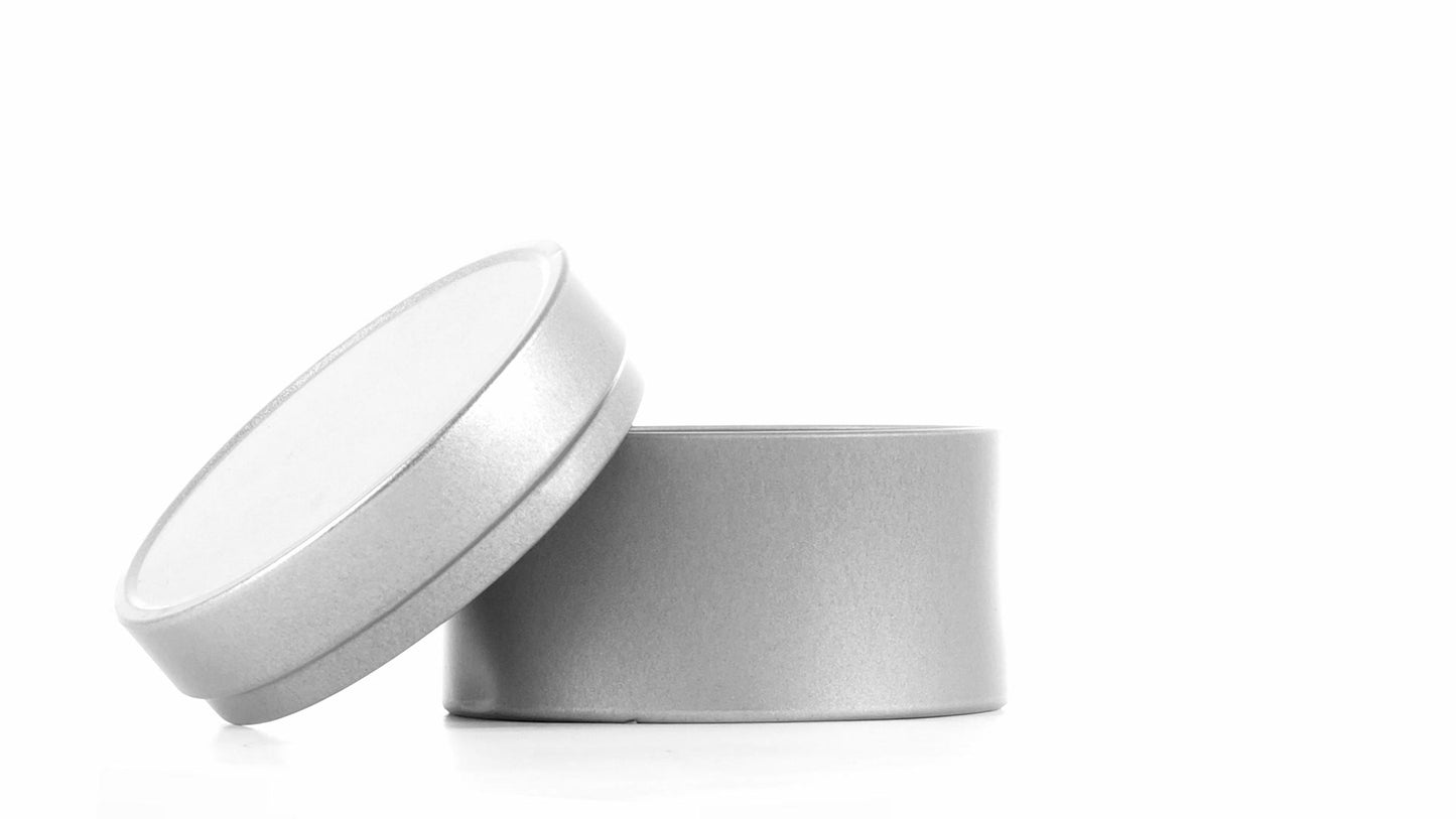 Medium round metal box Ø8x6
