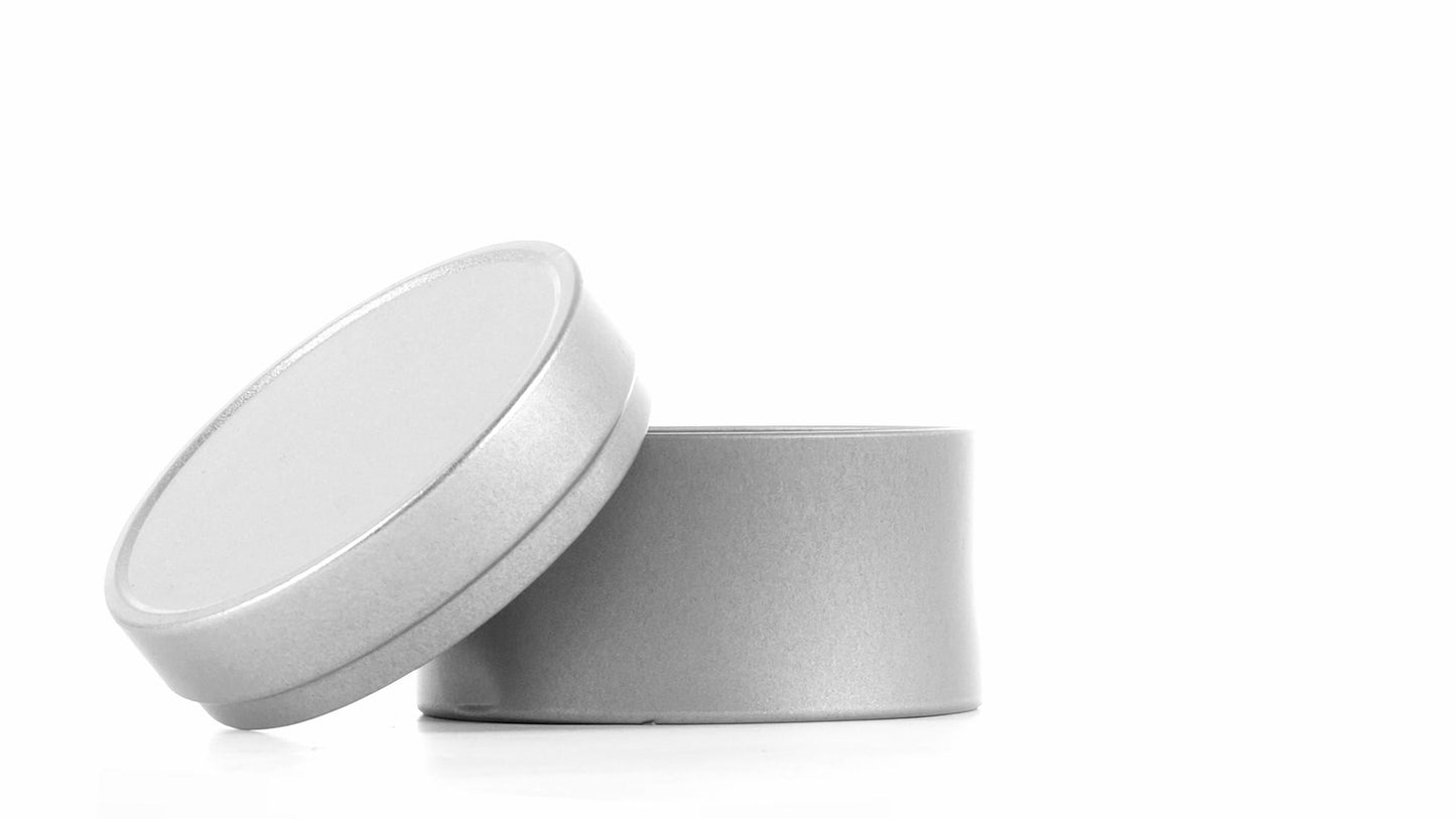 Medium round metal box Ø8x6