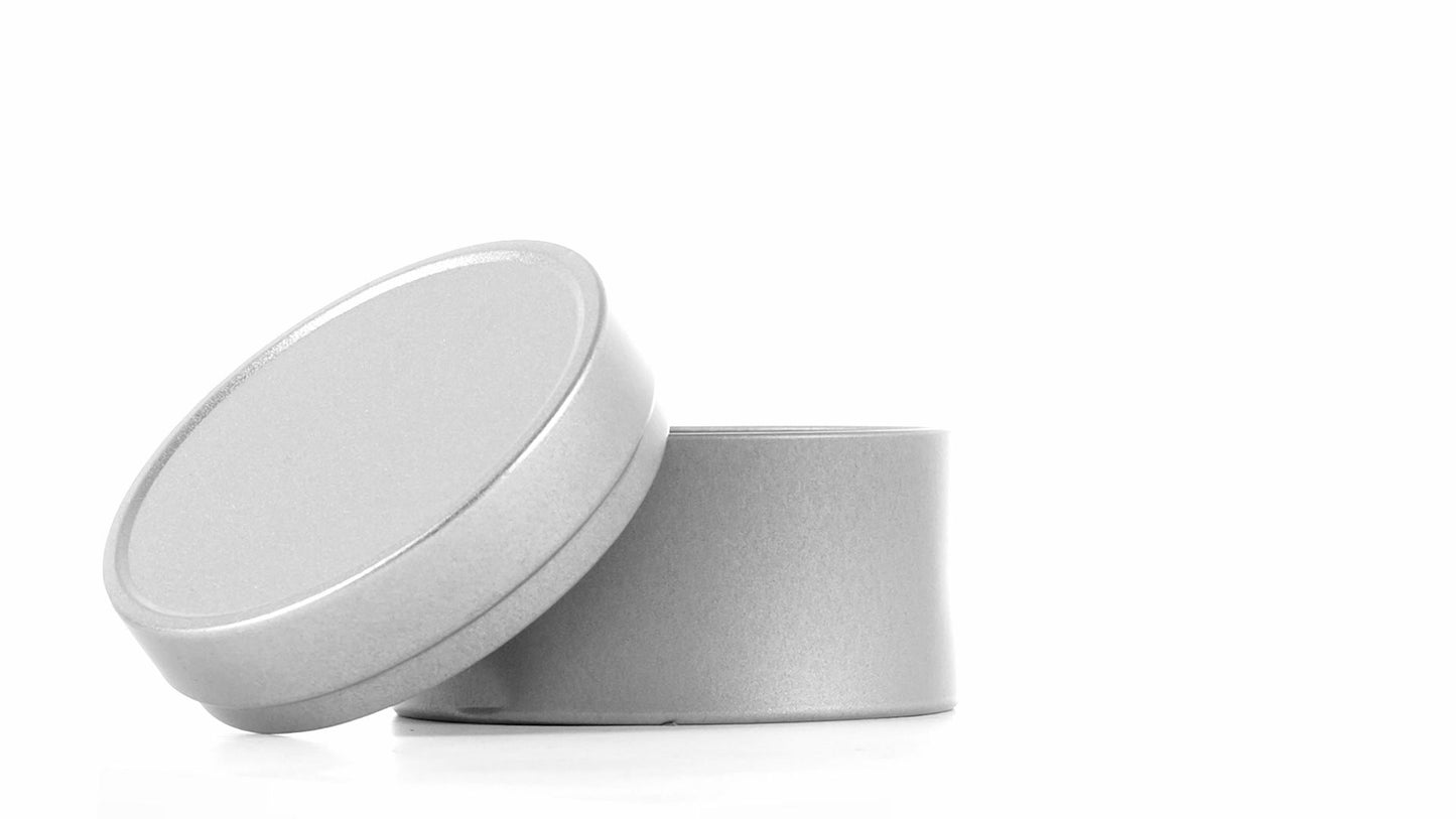 Medium round metal box Ø8x6