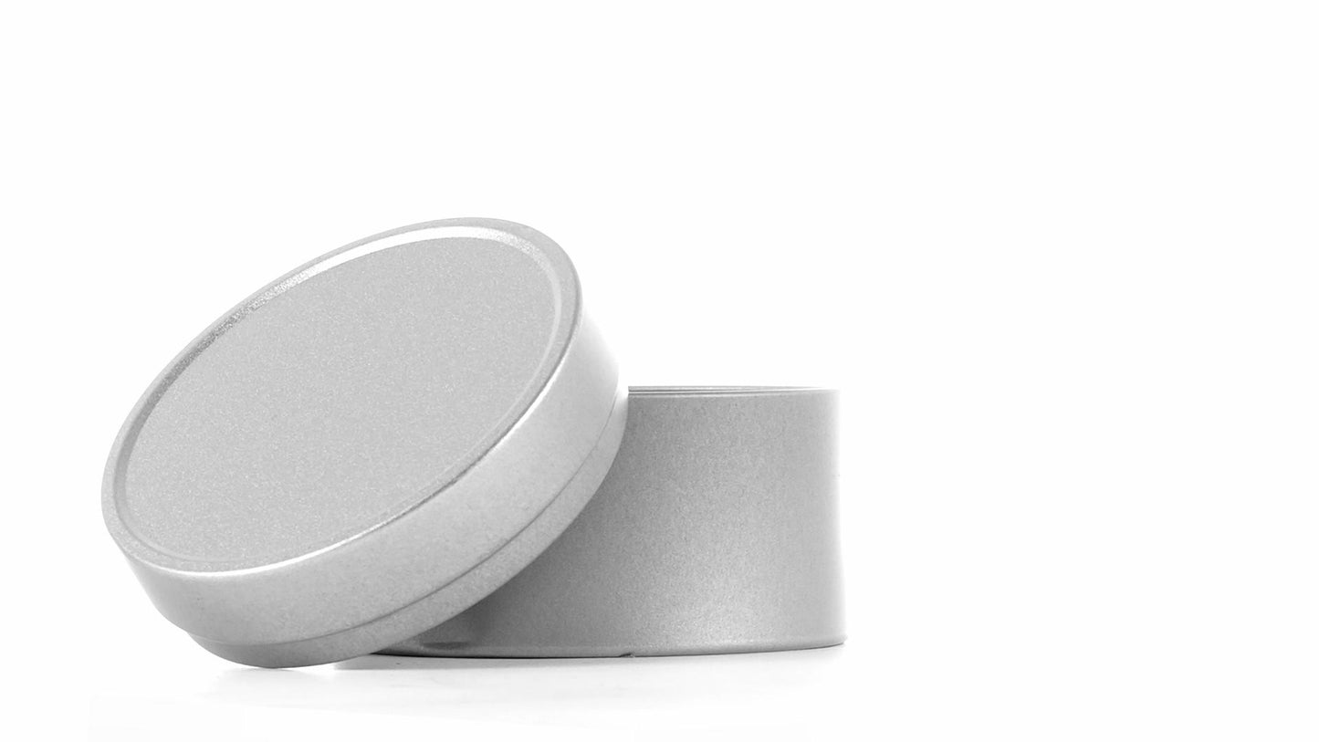 Medium round metal box Ø8x6