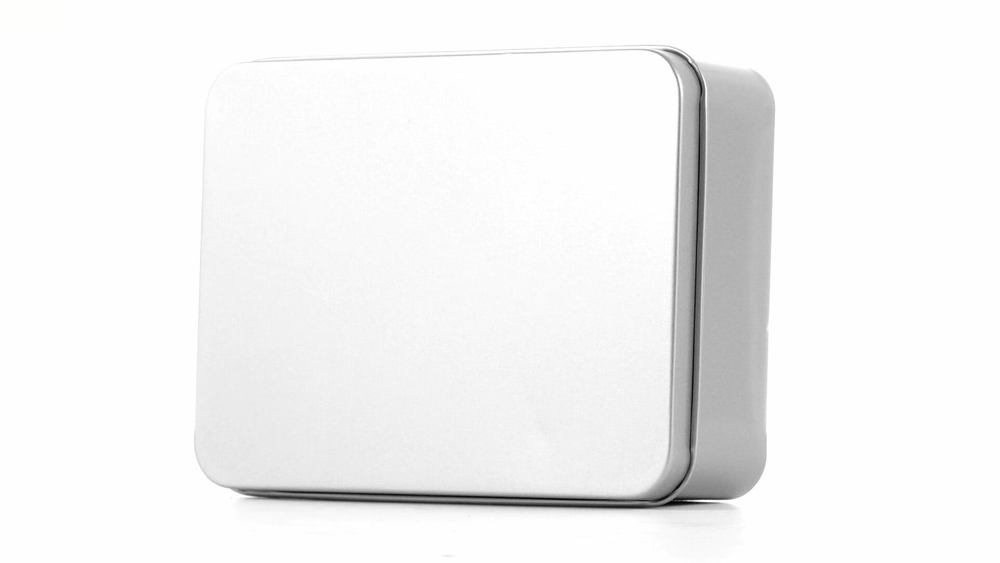 Medium rectangular metal box 12x10x4
