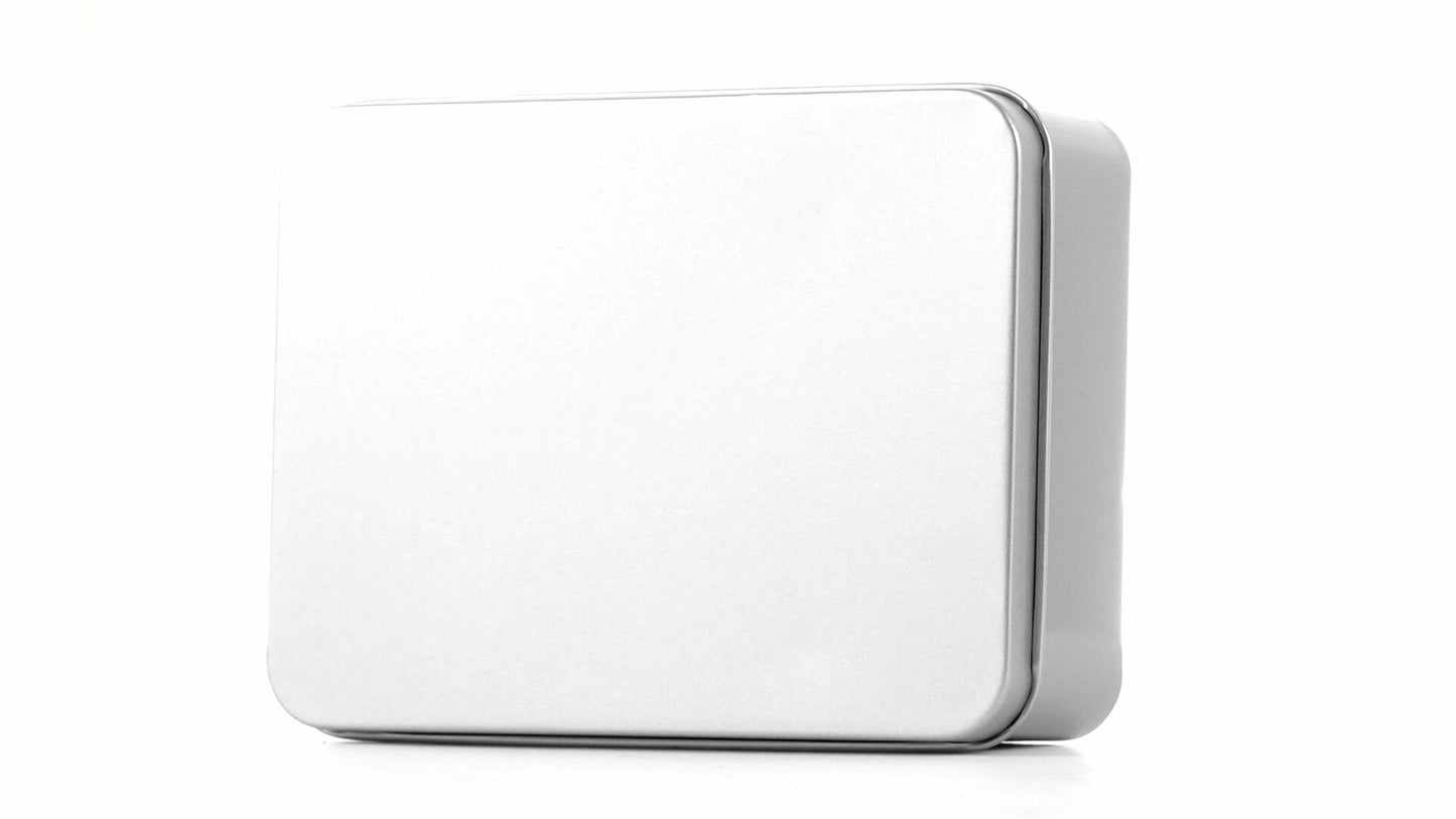 Medium rectangular metal box 12x10x4