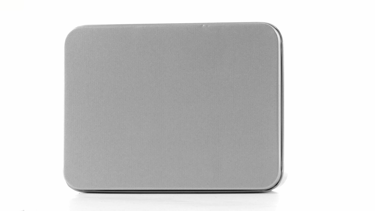 Medium rectangular metal box 12x10x4