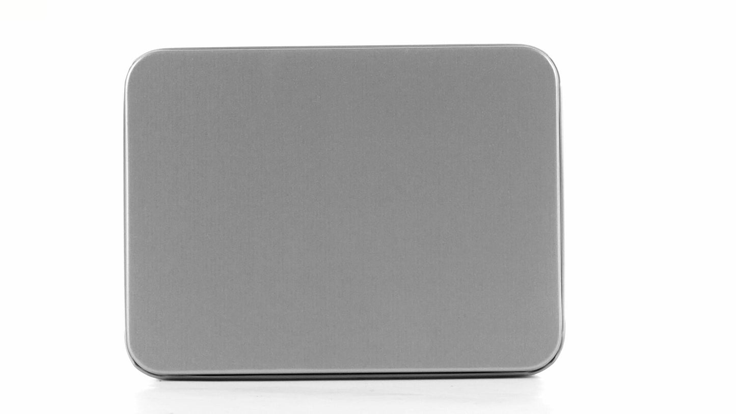 Medium rectangular metal box 12x10x4