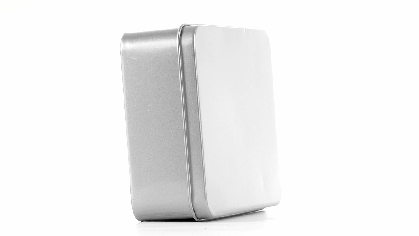 Medium rectangular metal box 12x10x4