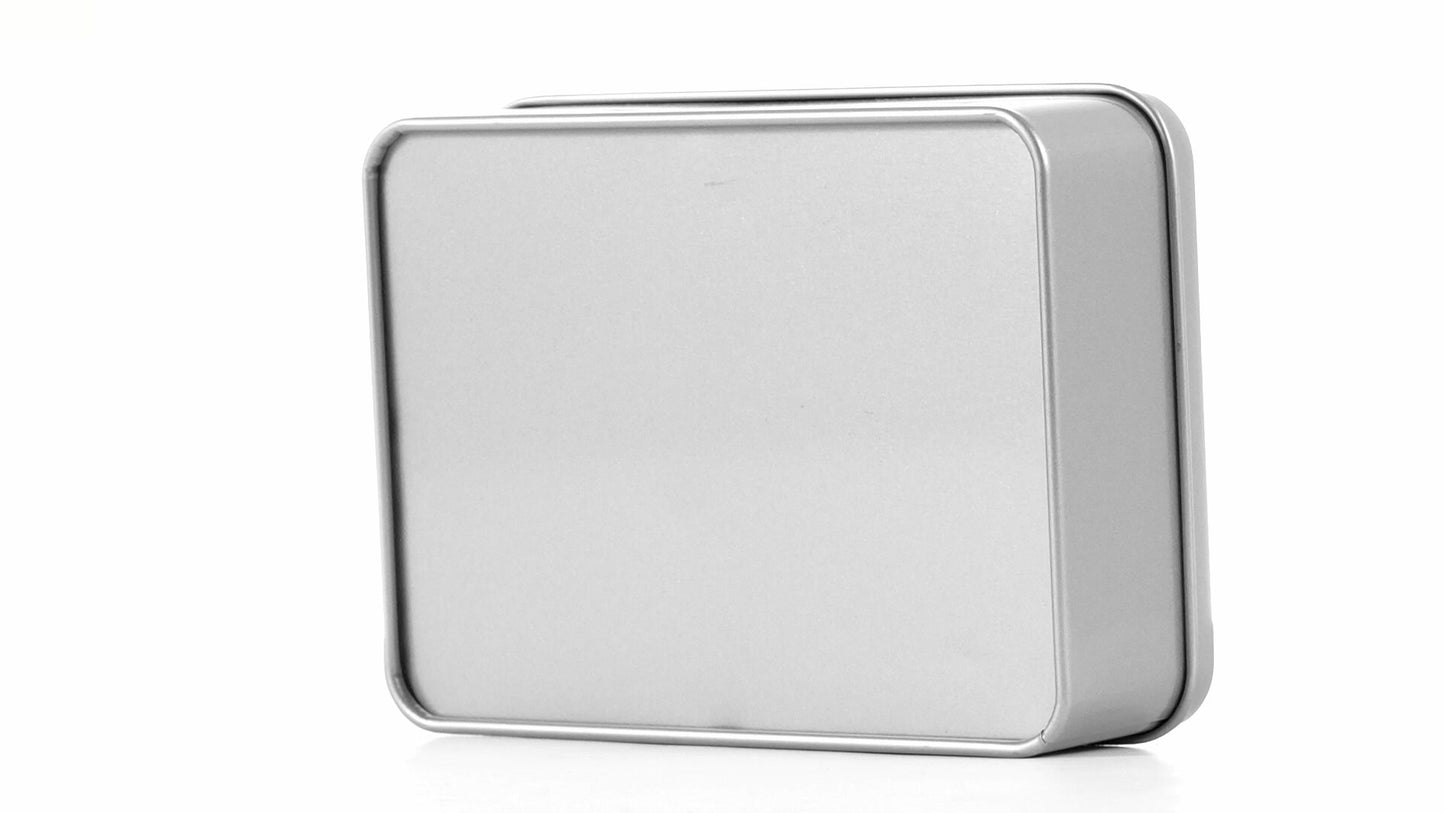 Medium rectangular metal box 12x10x4