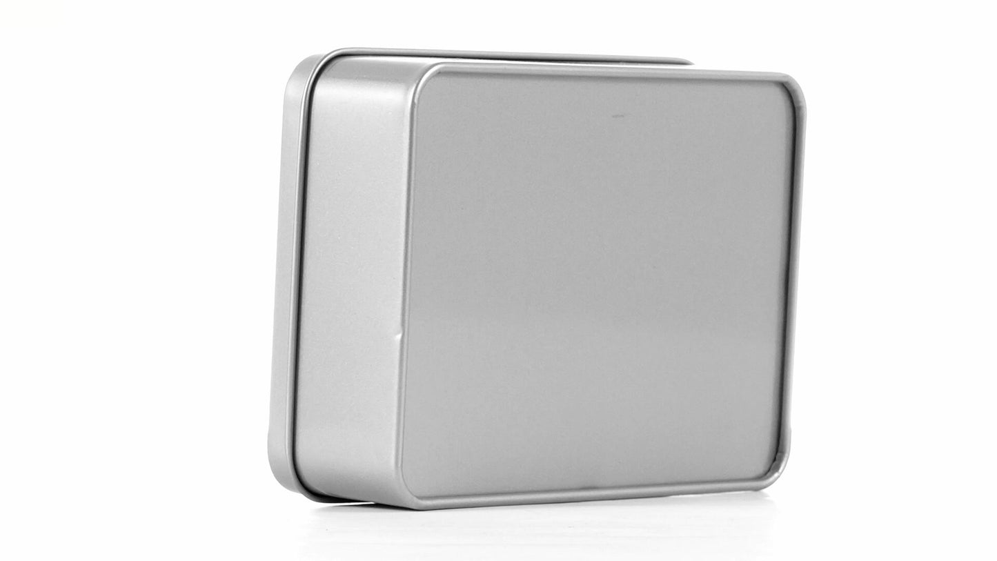 Medium rectangular metal box 12x10x4
