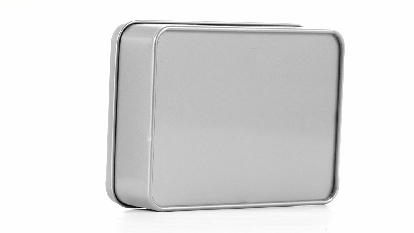 Medium rectangular metal box 12x10x4