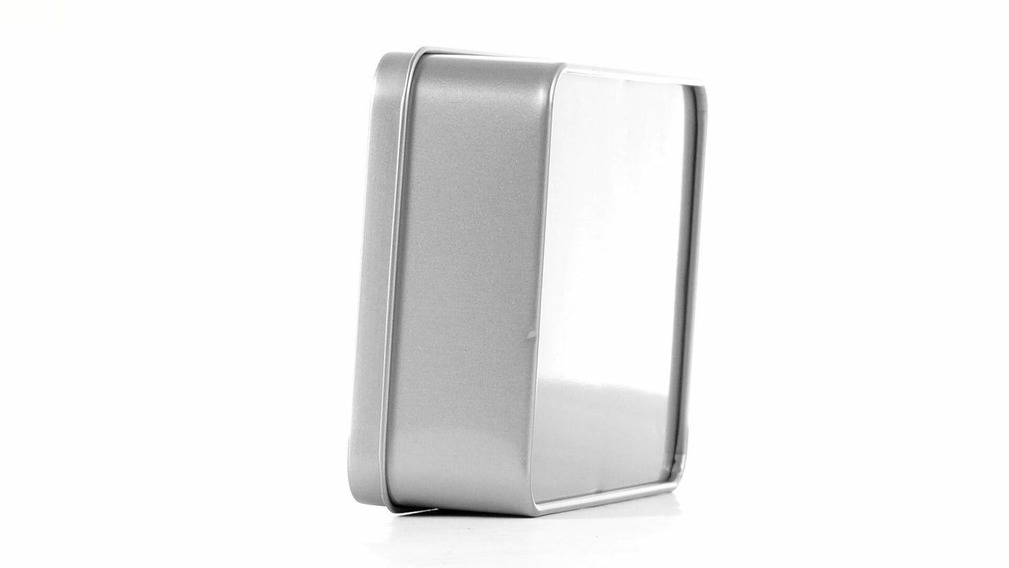 Medium rectangular metal box 12x10x4