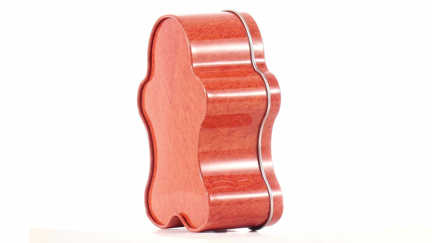 Cute metal figure shaped like a gingerbread man