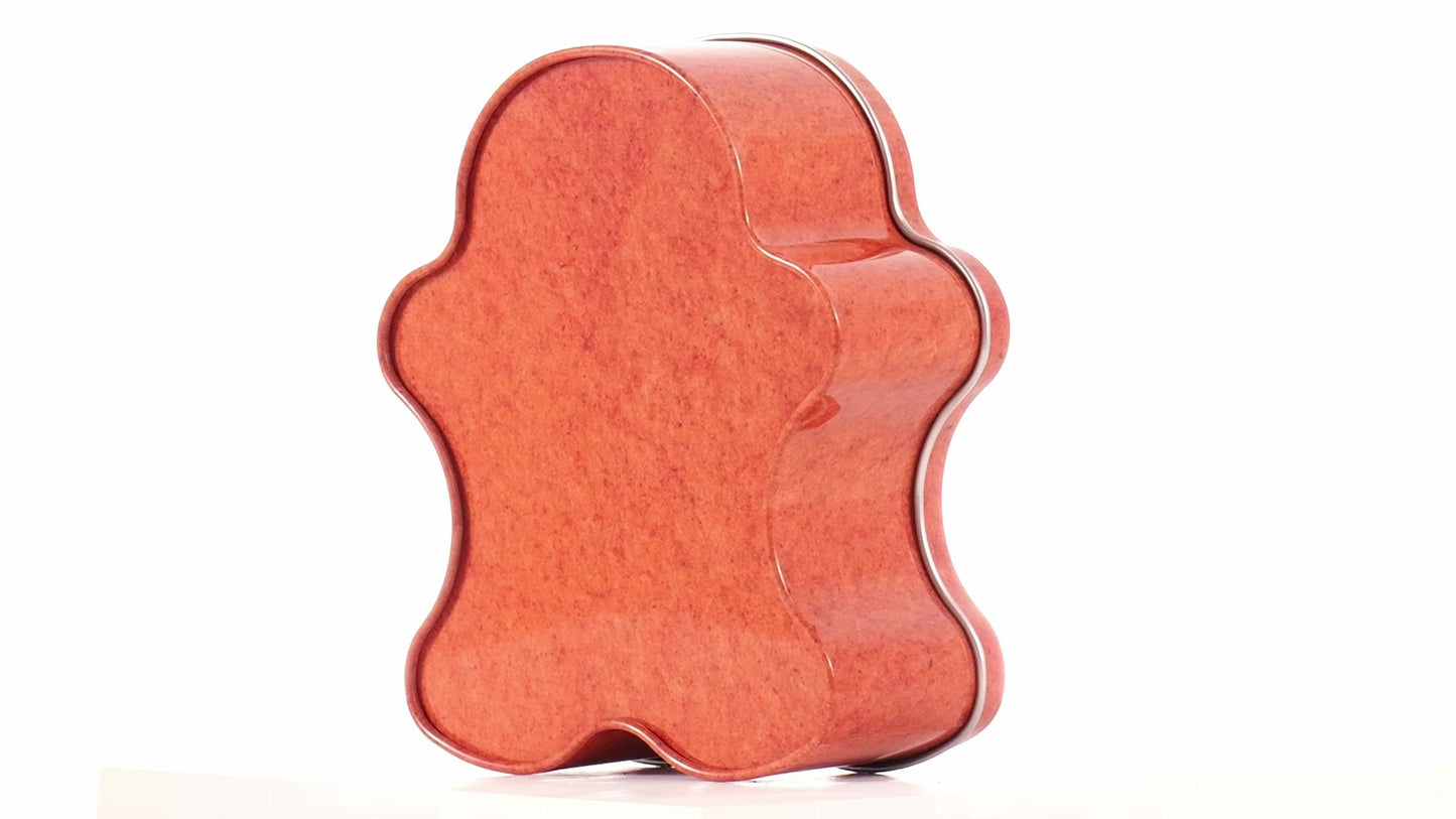 Cute metal figure shaped like a gingerbread man