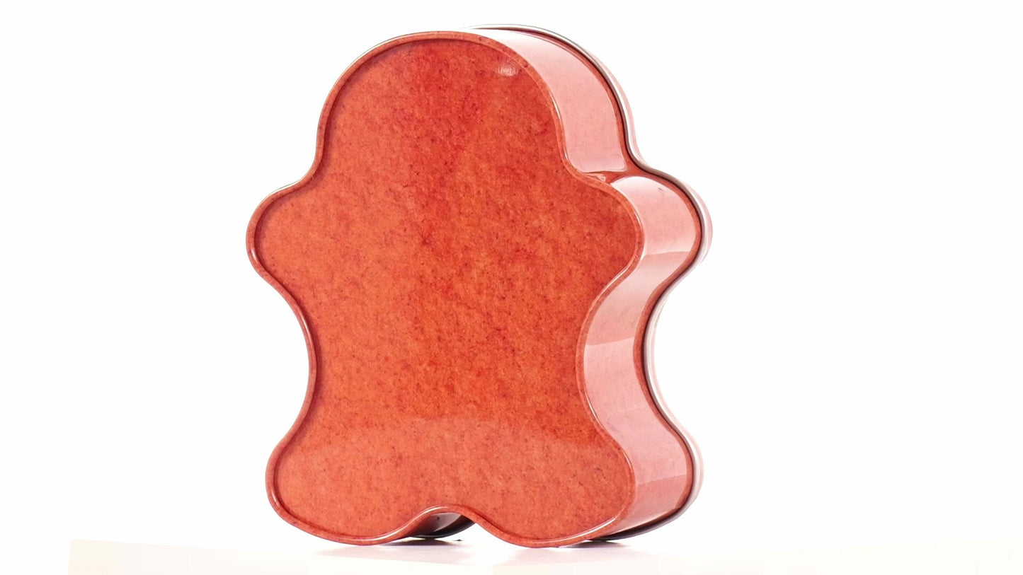 Cute metal figure shaped like a gingerbread man