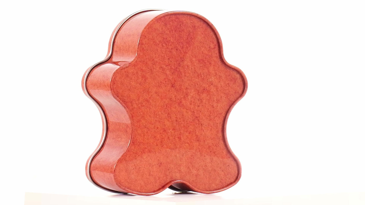 Cute metal figure shaped like a gingerbread man