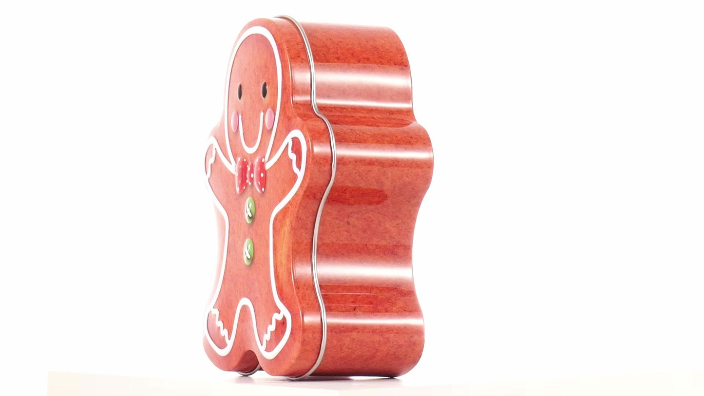 Cute metal figure shaped like a gingerbread man