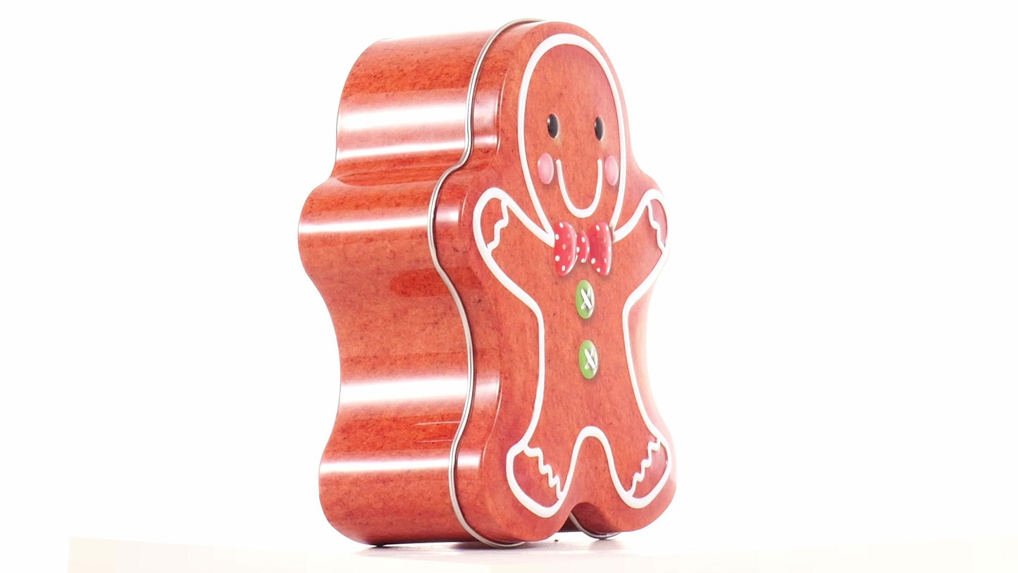 Cute metal figure shaped like a gingerbread man