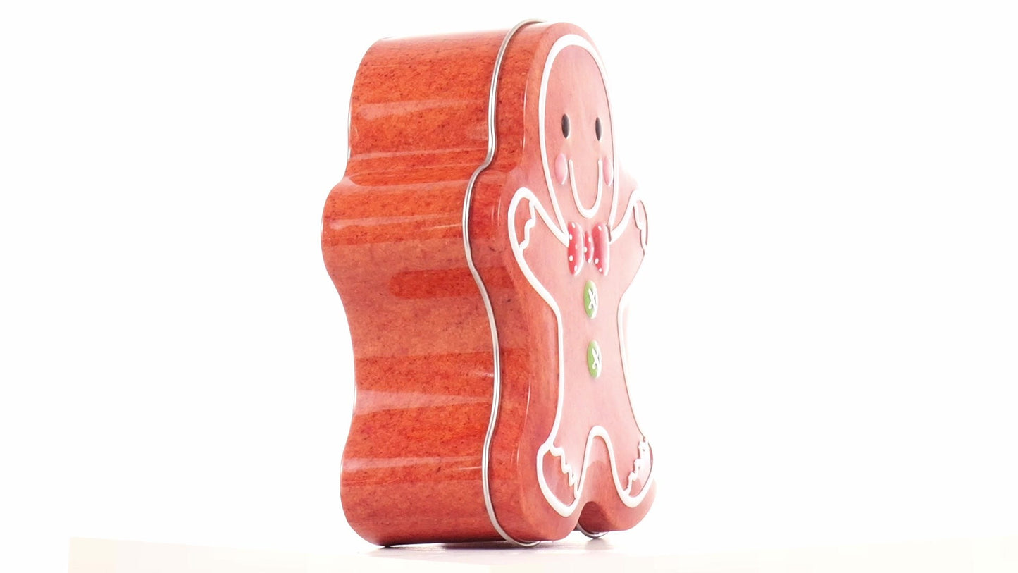 Cute metal figure shaped like a gingerbread man