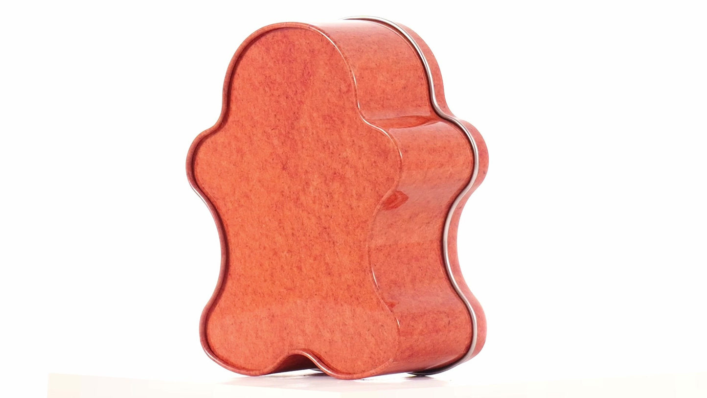Cute metal figure shaped like a gingerbread man