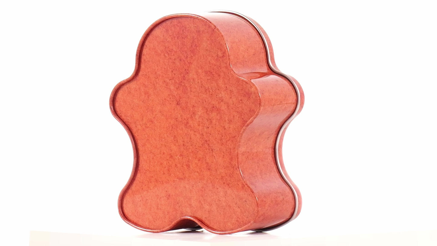 Cute metal figure shaped like a gingerbread man