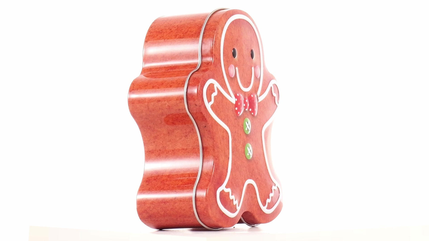 Cute metal figure shaped like a gingerbread man