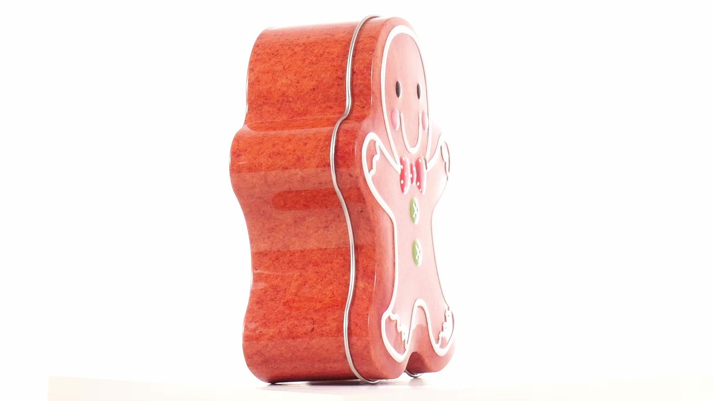 Cute metal figure shaped like a gingerbread man