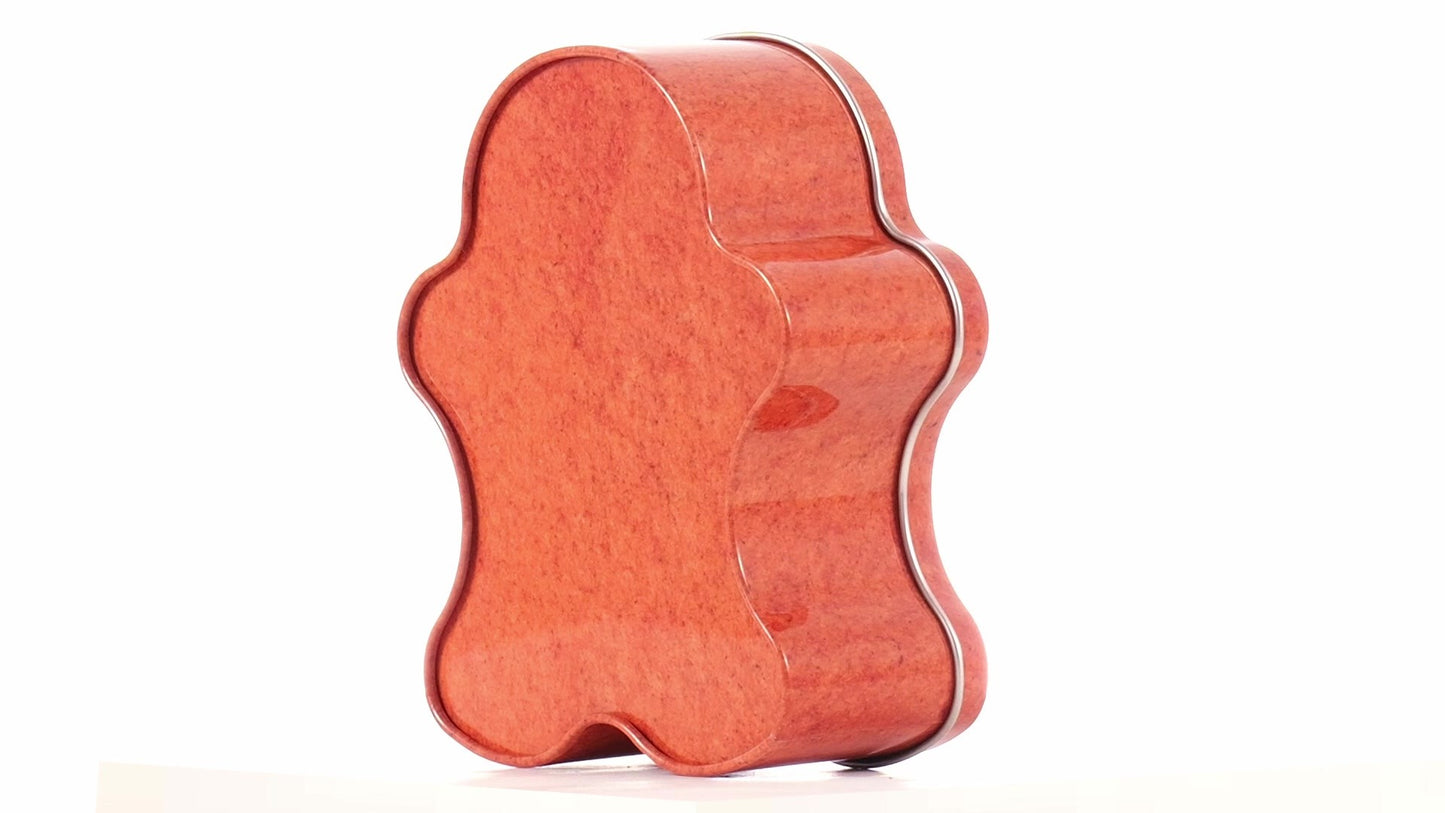Cute metal figure shaped like a gingerbread man