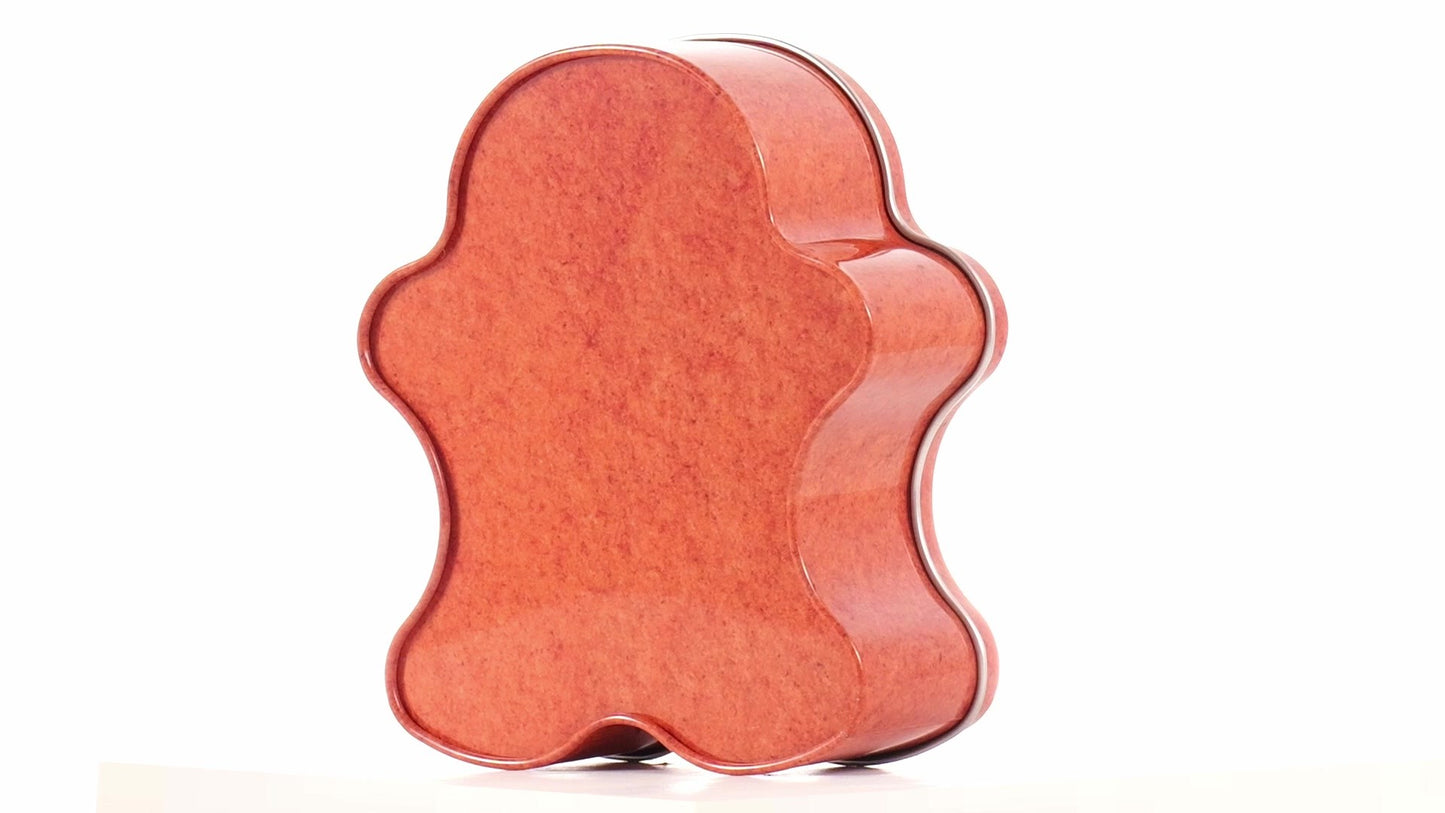 Cute metal figure shaped like a gingerbread man