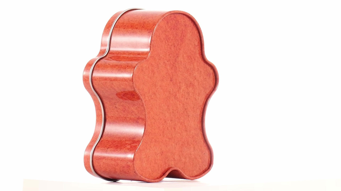Cute metal figure shaped like a gingerbread man