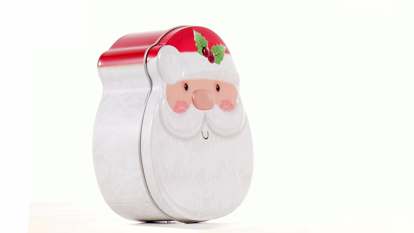Cute metal Santa Claus-shaped ornament