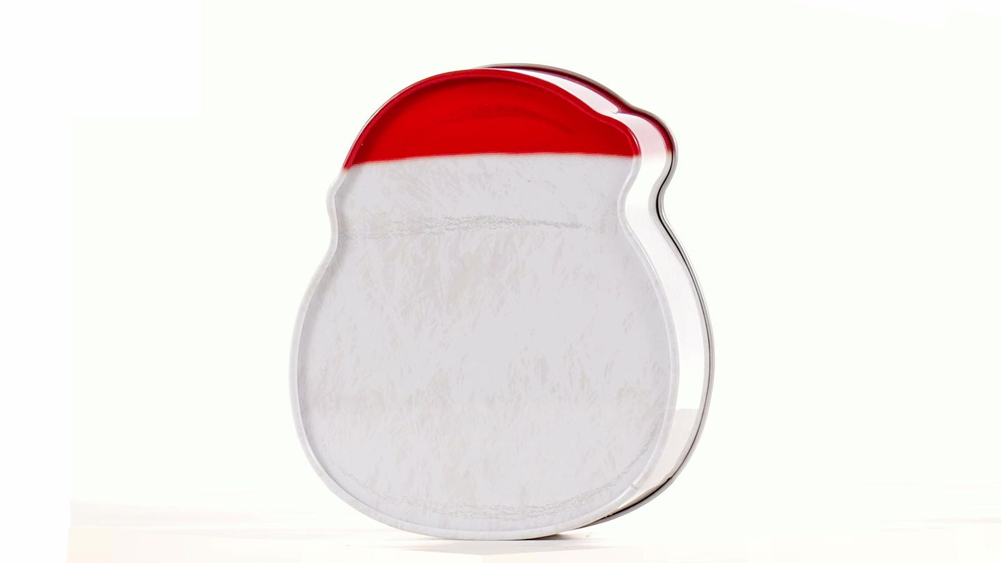 Cute metal Santa Claus-shaped ornament