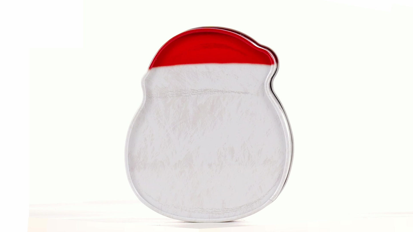 Cute metal Santa Claus-shaped ornament