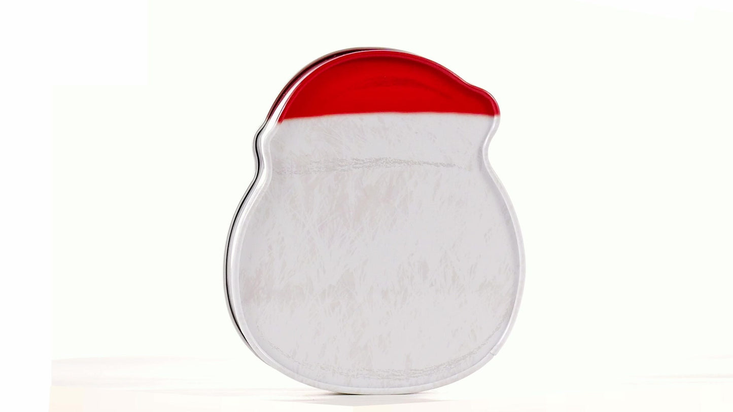 Cute metal Santa Claus-shaped ornament