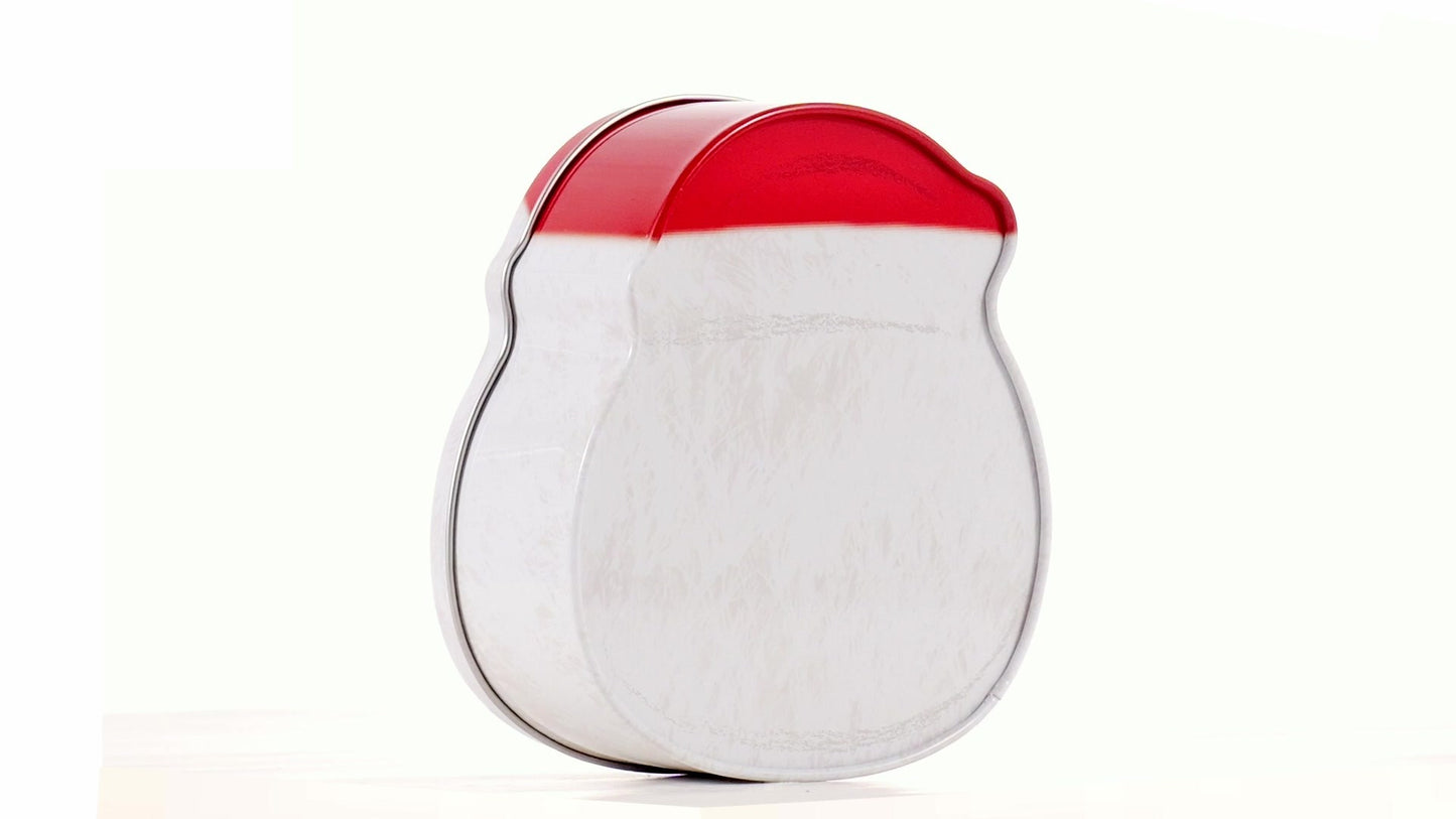 Cute metal Santa Claus-shaped ornament