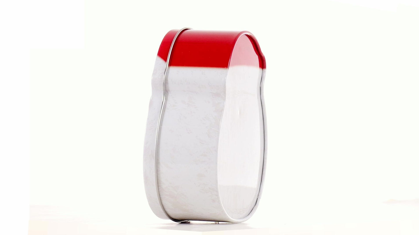 Cute metal Santa Claus-shaped ornament