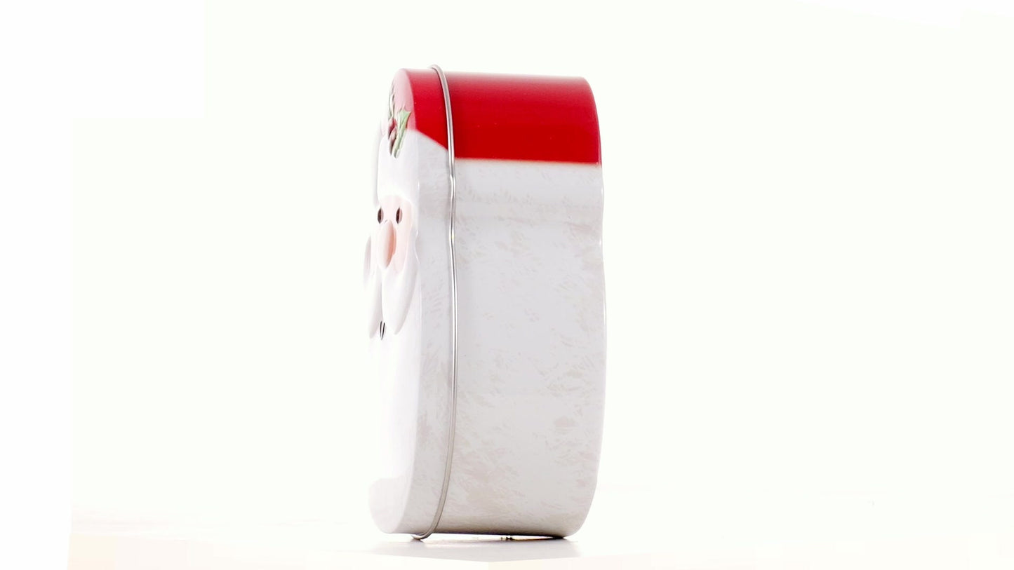 Cute metal Santa Claus-shaped ornament