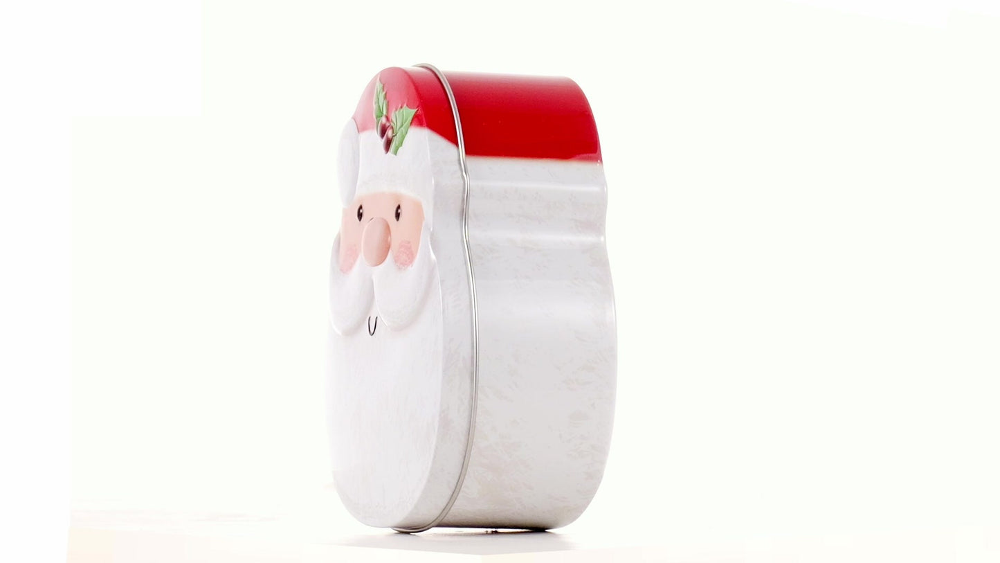 Cute metal Santa Claus-shaped ornament