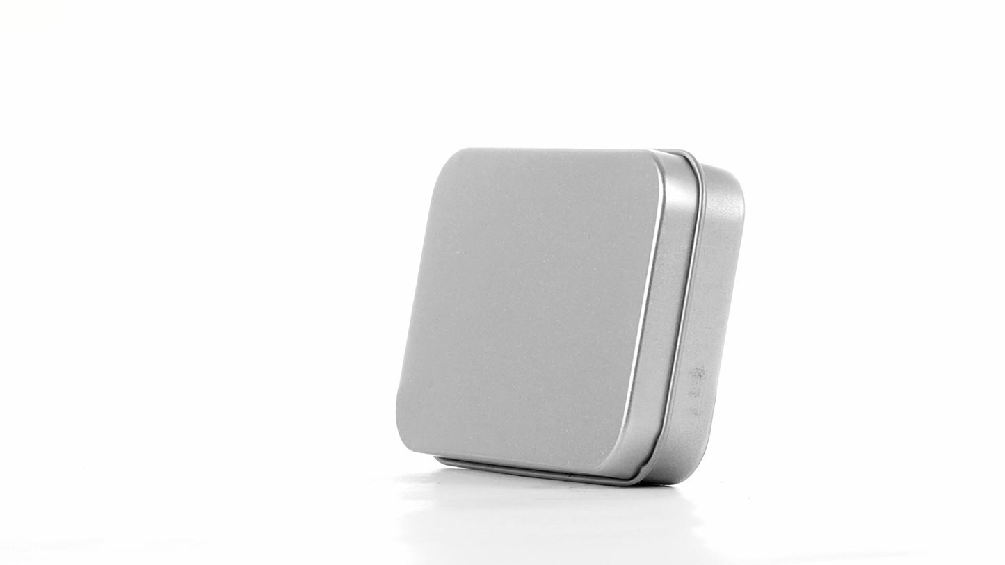 Small rectangular metal box 9x6x2