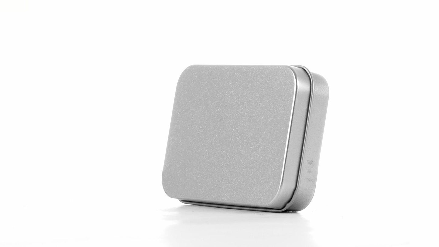 Small rectangular metal box 9x6x2