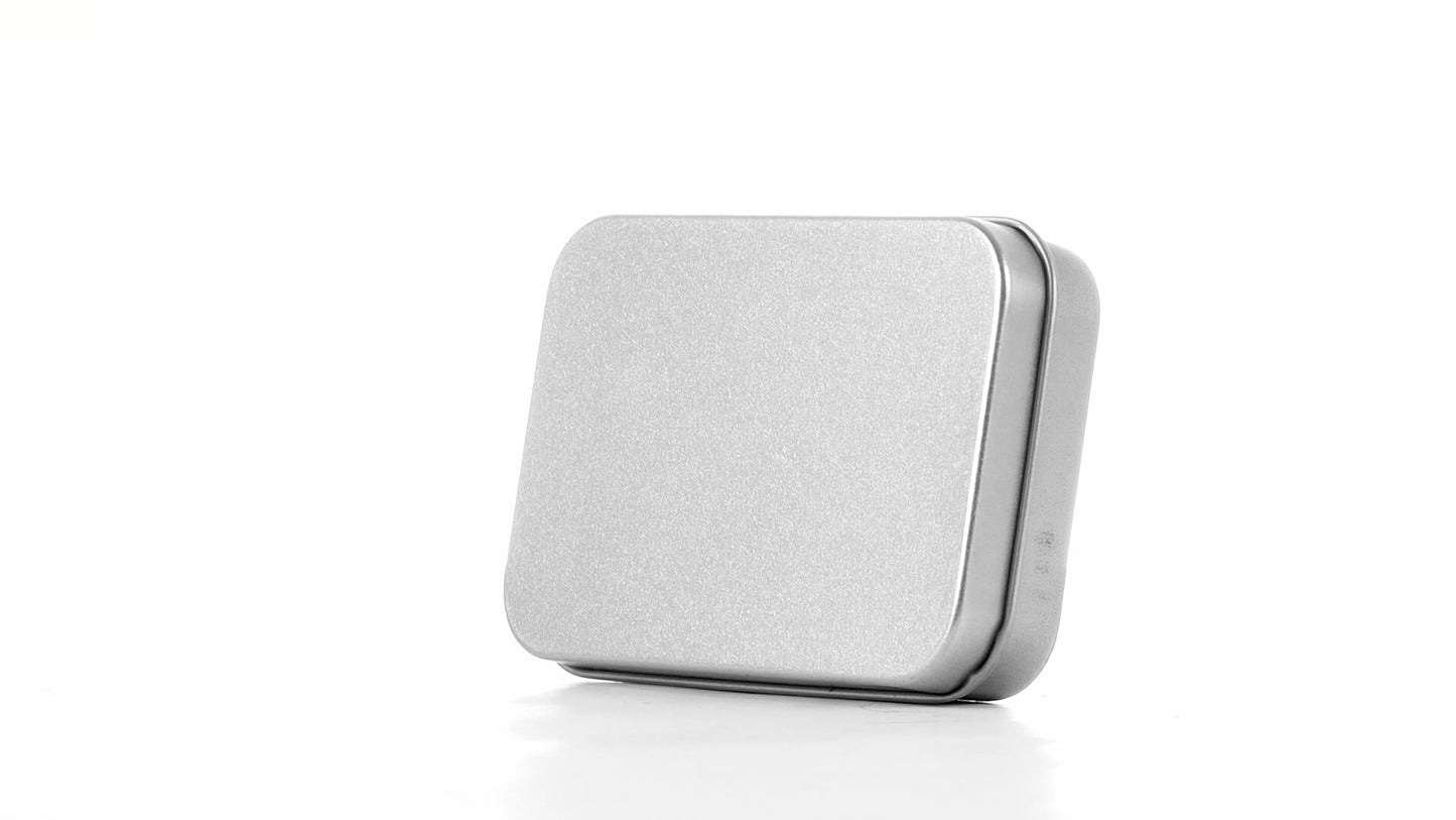 Small rectangular metal box 9x6x2