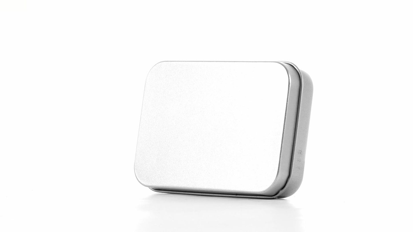 Small rectangular metal box 9x6x2