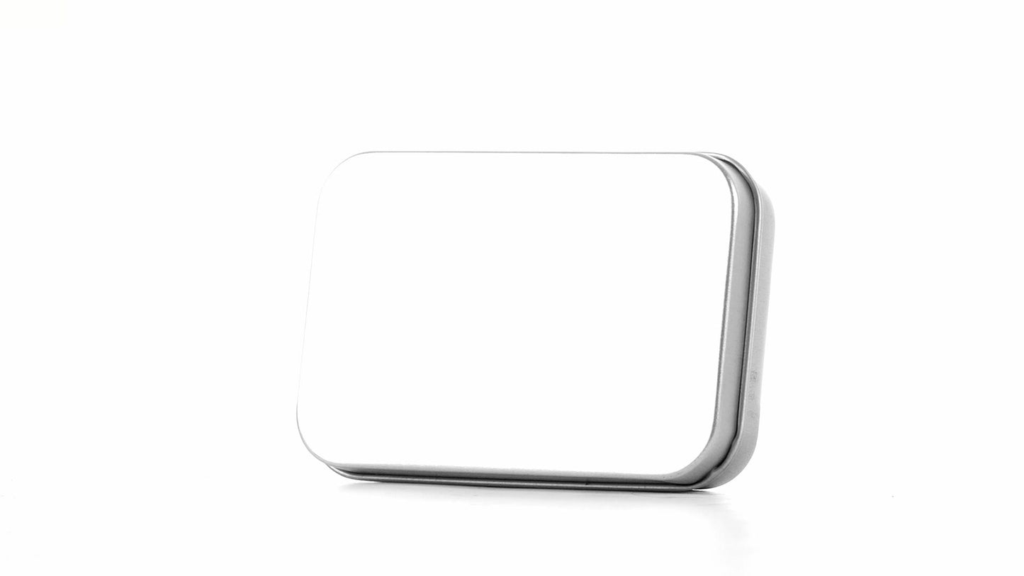 Small rectangular metal box 9x6x2