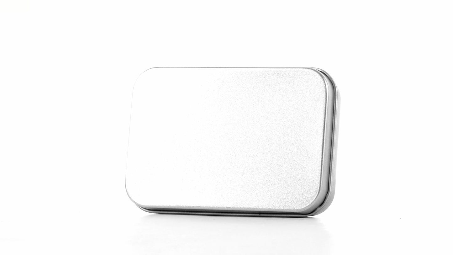 Small rectangular metal box 9x6x2