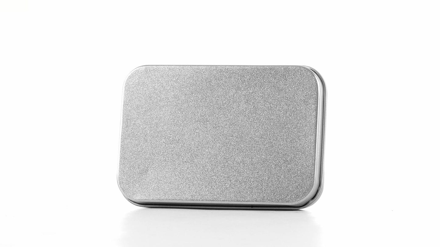Small rectangular metal box 9x6x2
