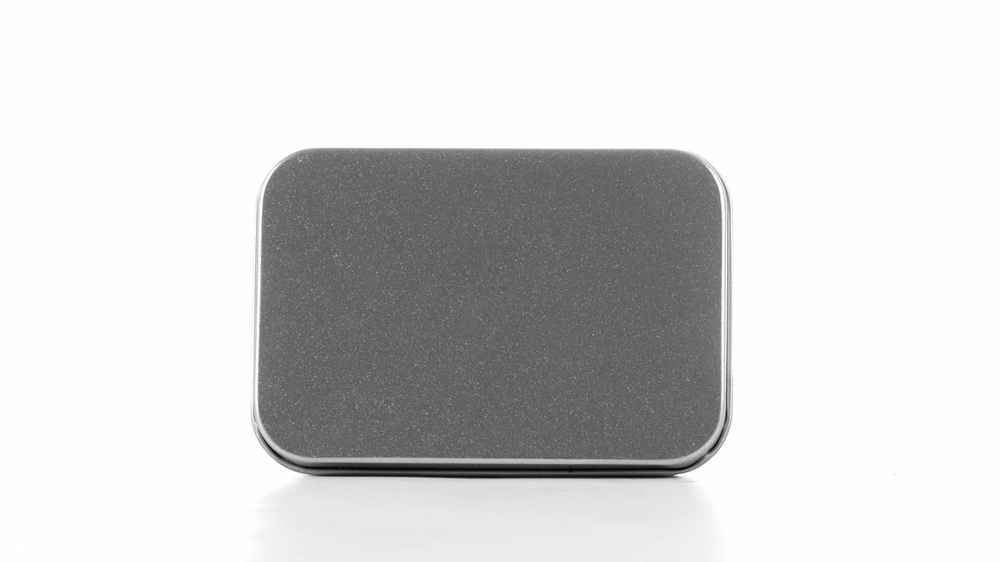 Small rectangular metal box 9x6x2