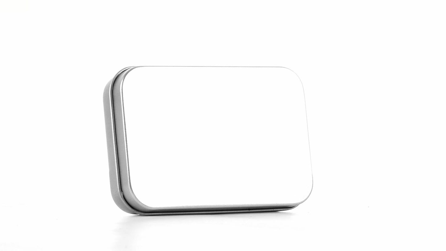 Small rectangular metal box 9x6x2