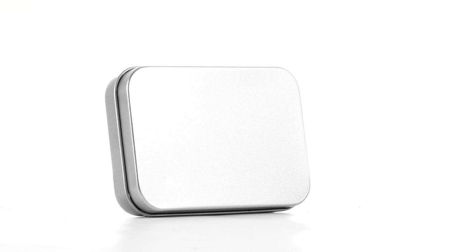 Small rectangular metal box 9x6x2