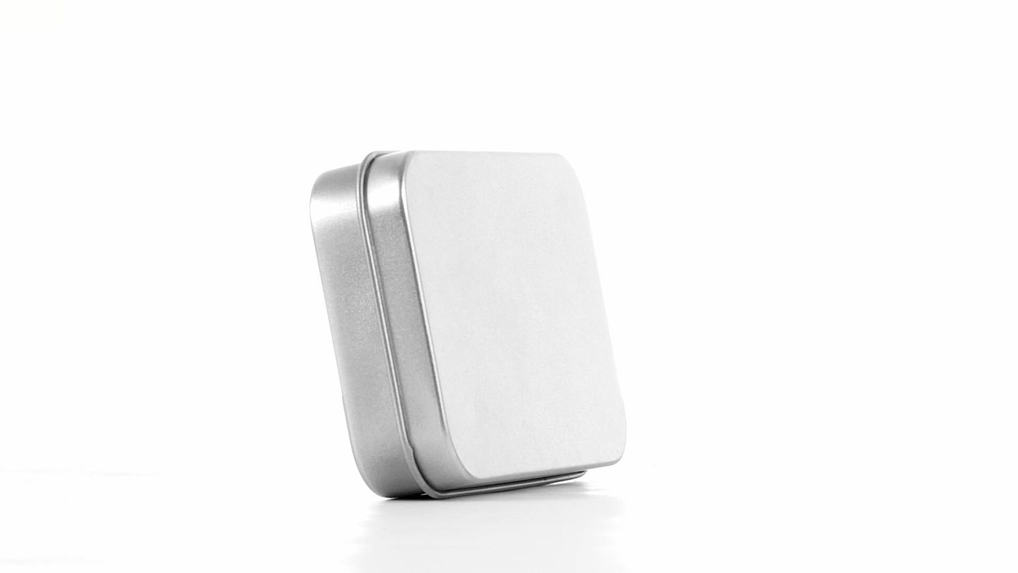 Small rectangular metal box 9x6x2