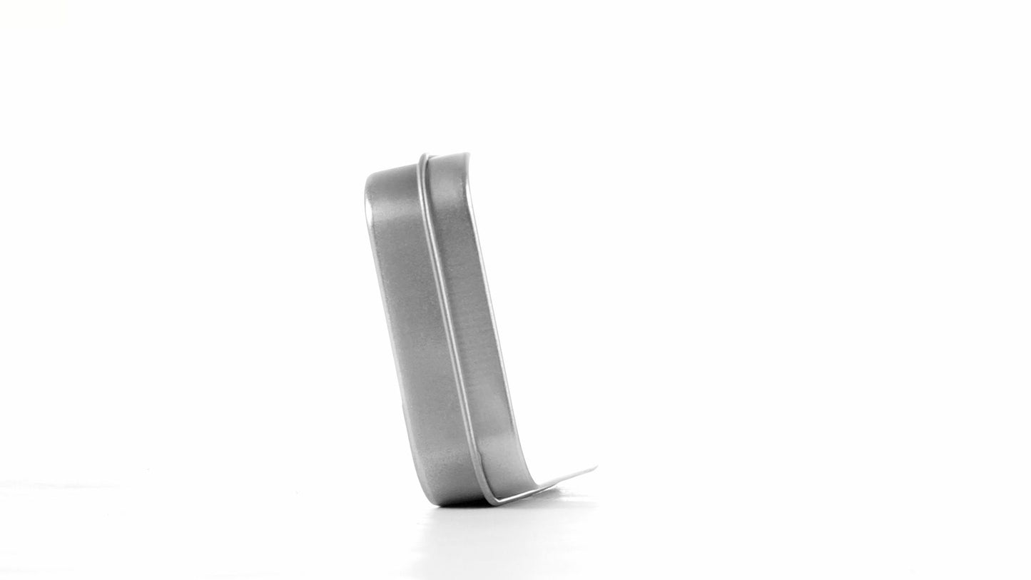 Small rectangular metal box 9x6x2