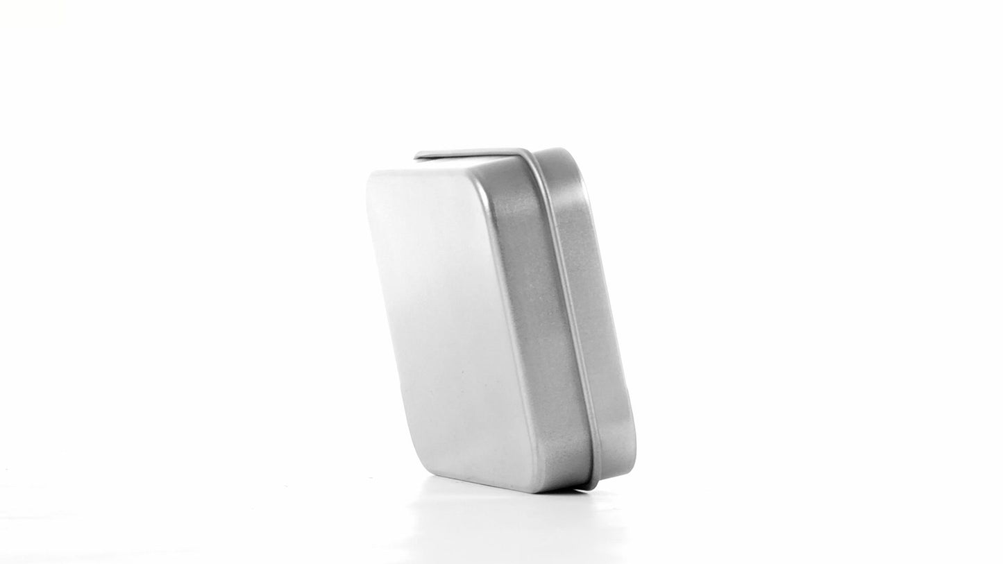 Small rectangular metal box 9x6x2